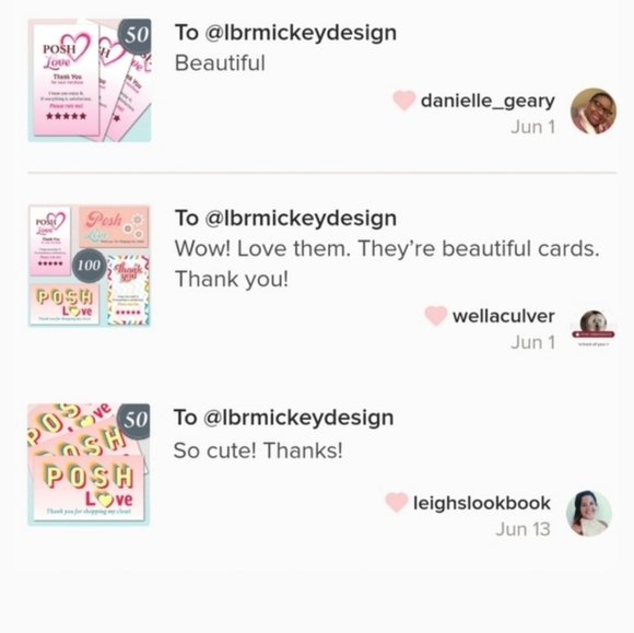 Thank you Cards - Picture 2 of 3